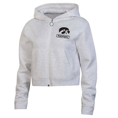 

Женская серая флисовая толстовка на молнии NCAA Iowa Hawkeyes — M, Not available