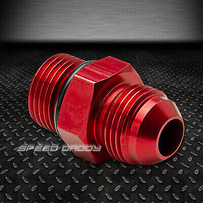 8AN AN8 3/4-16 UNF ШЛАНГ МАСЛЯНОЙ /ТОПЛИВНОЙ /ГАЗОВОЙ МАГИСТРАЛИ, СОЕДИНИТЕЛЬНЫЙ ШТУЦЕР ДЛЯ МУЖЧИН И ЖЕНЩИН, ПЕРЕХОДНИК КРАСНЫЙ