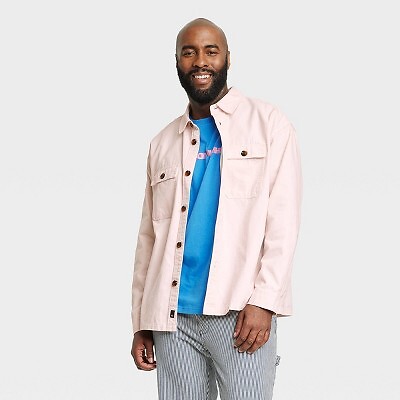 

Белая куртка на пуговицах с длинными рукавами для взрослых Houston - Лиловый L, Not available