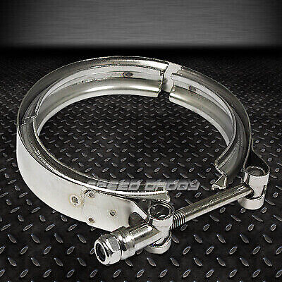 УНИВЕРСАЛЬНЫЙ V-ОБРАЗНЫЙ ЗАЖИМ ДЛЯ ВЫХЛОПНЫХ ГАЗОВ ТУРБООХЛАДИТЕЛЯ С ТУРБОНАДДУВОМ ИЗ НЕРЖАВЕЮЩЕЙ СТАЛИ 3,25 С ОЦИНКОВАННЫМ ПОКРЫТИЕМ