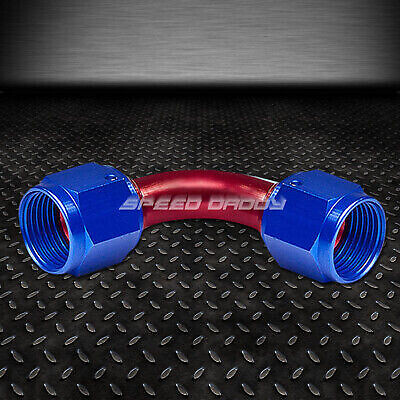 -8AN AN8 8-ПОВОРОТНЫЙ НА 90 ГРАДУСОВ КОНЕЦ ШЛАНГА МАСЛЯНОЙ/ТОПЛИВНОЙ/ГАЗОВОЙ МАГИСТРАЛИ С 2-СТОРОННИМ ВНУТРЕННИМ ФИТИНГОМ