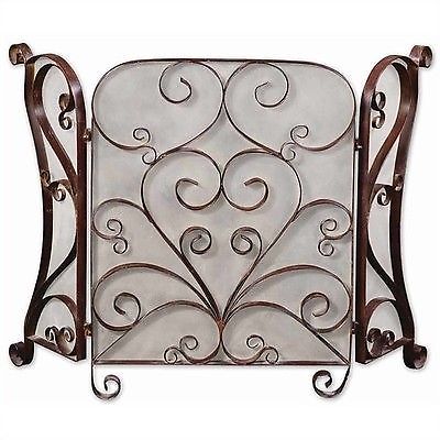 Uttermost Glass Fireplace Screens & Doors