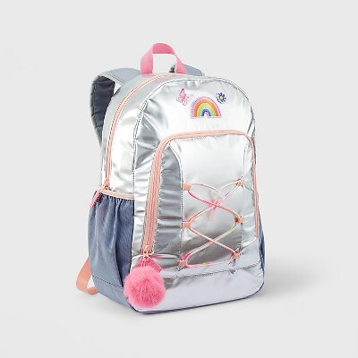 

Детский рюкзак 16,5 дюйма с металлическими нашивками — Cat - Jack, Not available