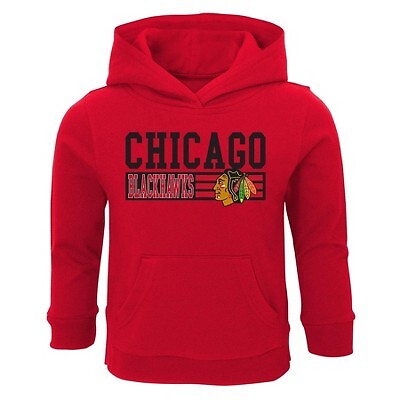 Толстовка из поликорна с капюшоном для мальчиков NHL Chicago Blackhawks — 3T