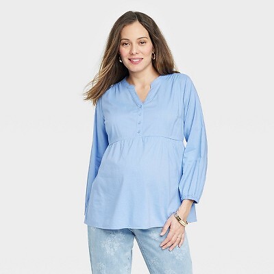 

Тканая рубашка для беременных с длинными рукавами - Isabel Maternity by Ingrid - Isabel, Not available