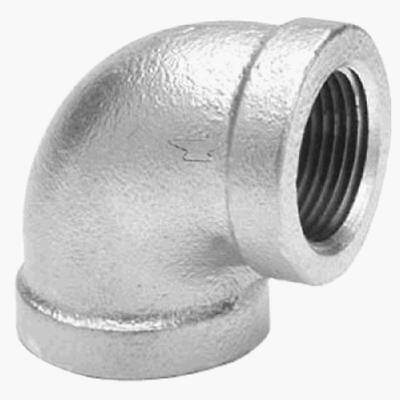 ASC Anvil 1/4inGalvanized 90-Degree Elbow. It is made of malleable iron and h...