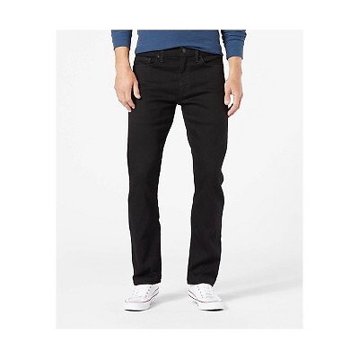 

Мужские джинсы DENIZEN from Levis 232 Slim Straight Fit - черный деним