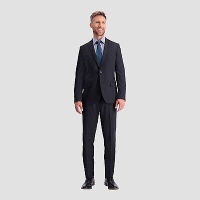 

Мужской ультратонкий пиджак Haggar H26 Flex Series — темно-синий, Midnight blue