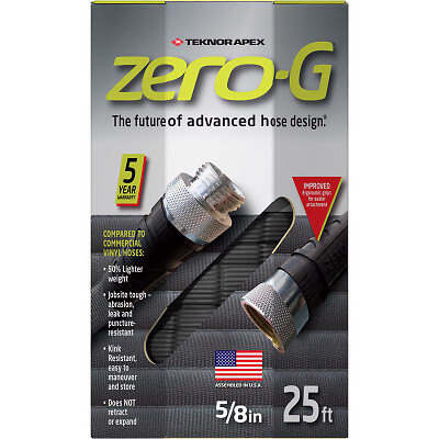 Teknor-Apex 4001-25 Zero-G Garden Hose, Kink Free, 25 Ft.