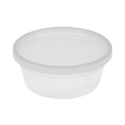 Pactiv Evergreen CONTAINER,DELI,W/LID,8OZ YL2508 PACTIV EVERGREEN CORPORATION