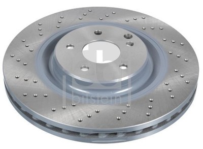 Febi Bilstein 37516 Brake Disc Single x1 Braking System Fits Mercedes-Benz