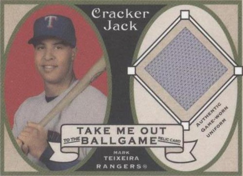 2005 Topps Cracker Jack - Mark Teixeira #TO-MT1