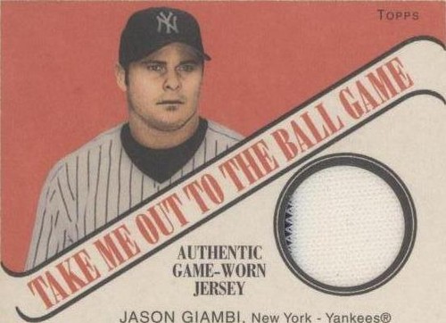 2004 Topps Cracker Jack - Jason Giambi #TB-JGA