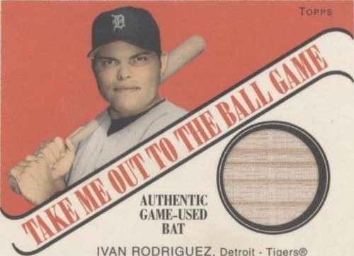 2004 Topps Cracker Jack - Ivan Rodriguez #TB-IR