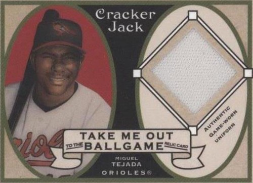 2005 Topps Cracker Jack - Miguel Tejada #TO-MTE1