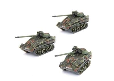 Wiesel FK 20mm Flugabwehr Zug West German WWIII x3 Tanks Team Yankee