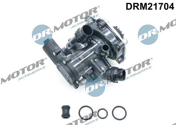 Dr. Motor Automotive Pompe Ã L'Eau + Joints Pour Vw Golf Vii 5g1 Bq1 Be1 Be2