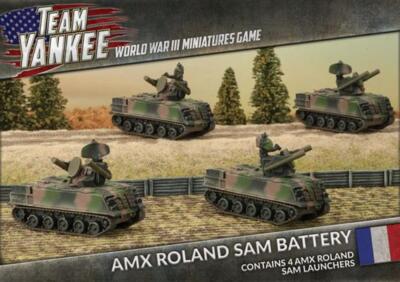 Батарея ЗРК AMX Roland, французская команда Янки времен Третьей мировой войны