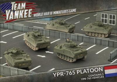 YPR765 Взвод WWIII Нидерланды x5 Танки Team Yankee