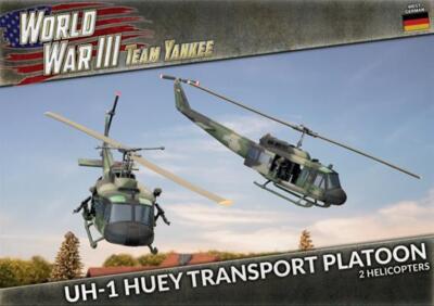 UH1 Huey Transport Platoon West German WWIII x2 Team Yankee