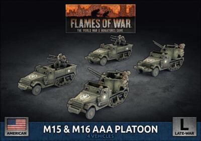 M15 / M16 AAA Взвод American Flames of War