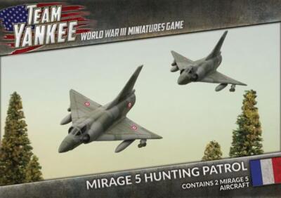 Охотничий патруль Mirage 5, французская команда Янки времен Третьей мировой войны