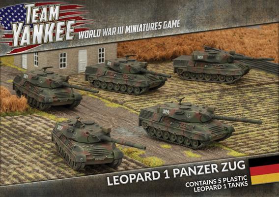 Leopard 1 Panzer Zug West German Team Yankee World War III NEW