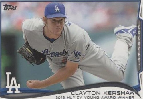 2014 Topps Mini - Clayton Kershaw #604