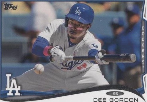 2014 Topps Mini - Dee Gordon #587