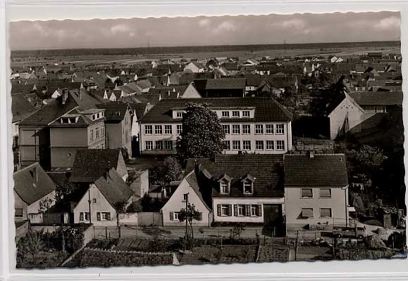 Ketsch A. Rhein Fliegeraufnahme