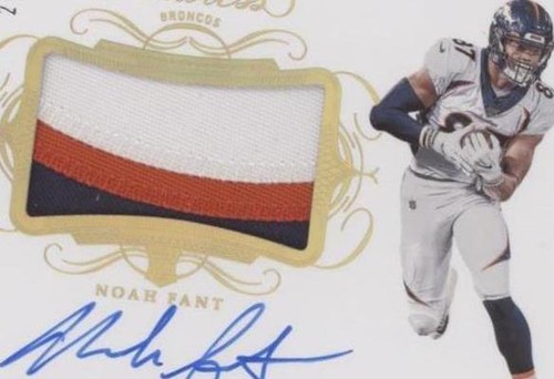 2019 Panini Flawless Noah Fant #RPA-NF
