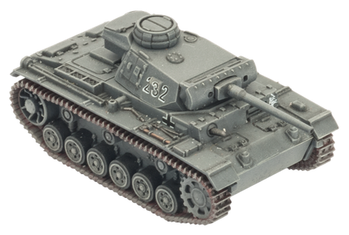 Flames of War German Panzer III Tank Platoon Mid War GBX105 Battlefront