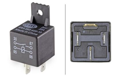 HELLA Relays (4RA 965 400-101) Relay, main current 4 Pin 24V OEM