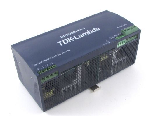 TDK-Lambda Alpha Ⅱ-650w 電源ユニット　取り外し品 電源製品: DINレール取付専用ユニット型電源DRJシリーズに120W