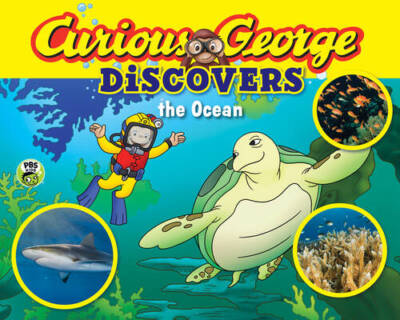 Curious George Discovers the Ocean (Science Storybook) - Paperback - GOOD