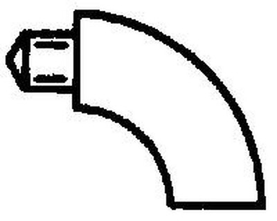Plastruct (5)(EF-3)90  FEMALE ELBOW - #95041