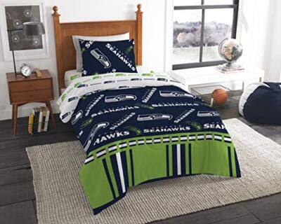 Раскладная двуспальная кровать Northwest NFL Seattle Seahawks в комплекте с сумкой, 64 x 86