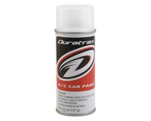 Duratrax Bright White Lexan Body Spray Paint 4.5oz DTXR4251