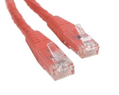 StarTech.com 5 ft Red Molded Cat6 UTP Patch Cable - ETL Verified - Category 6 -