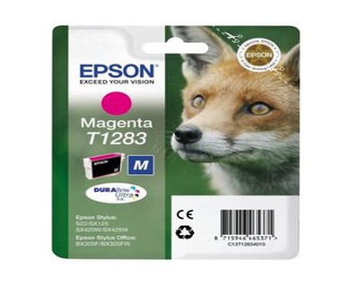 Epson T1283 Genuine Printer Ink Cartridge Magenta