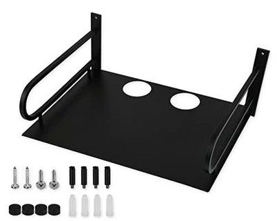 Projector Shelf Wall Mount Router Shelf Compact Aluminum Small Dvd Player Shelf