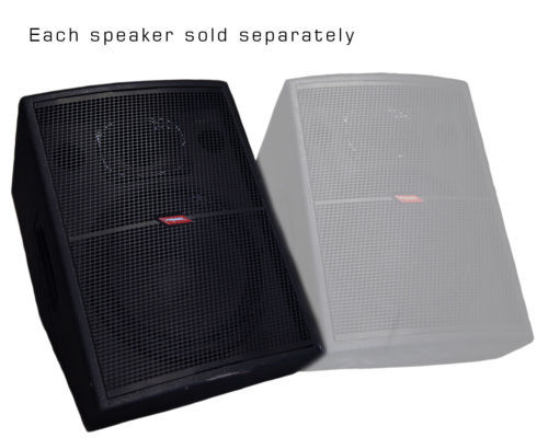 Sansui SP-M1 2-Way Bookshelf Speakers Pair Sealed Enclosure 8Ω 60W