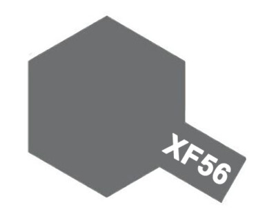 Tamiya 81756 Matt Acrylic Paint XF56 Métallique Gris 10ml Modélisme