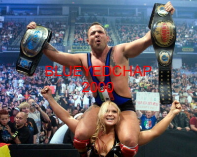 SANTINO MARELLA & BETH PHOENIX  WRESTLER  8  X 10 WRESTLING  PHOTO WWE