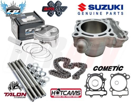 04 RMZ250 RMZ 250 K1100-50005 OEM Cylinder CP Piston Cometic Top End Rebuild Kit