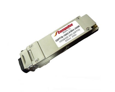 QSFP28-100G-ESR4-300M 100GBase-SR4 QSFP28 MMF, 850nm, 300m, MPO, DOM Tran