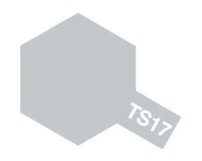 Tamiya 85017 Synthetic Spray TS17 Gloss Aluminium 100ml Modeling