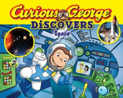 Curious George Discovers Space science Storybook Picture Book H.