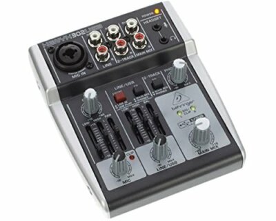 BEHRINGER XENYX 302USB 5-Input mixer USB/Audio Interface NEW
