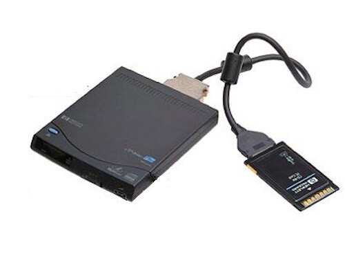 PCMCIA TYPEⅡ SCSI-Ⅱ PC CARD HP External PCMCIA/CardBus SCSI CD-RW Reader/Writer Drive